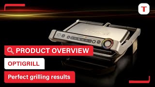 Get perfect grilling results from rare to welldone with your Optigrill  Tefal [upl. by Eddie]