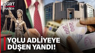 Mahkemelik Olmadan Önce Bir Daha Düşünün Avukat Ücretlerine Yüzde 90 Zam – TGRT Haber [upl. by Licec]