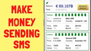 SimCash  Simcashio LIVE Payment Proof  Make Money Sending Text Messages Bangla 2022 [upl. by Harald640]