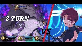 FGO NA Dagon Fight  Bazett 2 Turn Water Monster Crisis 2024 [upl. by Erait]