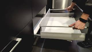 Remove Soft Close Kitchen Drawer and Tighten the Slides [upl. by Kciv2]