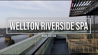 Wellton Riverside Spa hotel in Riga [upl. by Erodeht790]