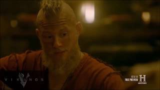 Vikings  Bjorn and Halfdan   S05E05 The Prisoner [upl. by Gretna]