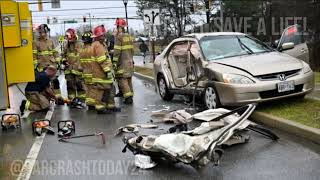 car crash today 23052024 [upl. by Raybin]