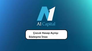 Çocuk Hesap Açılışı Sözleşme İmzalama Adımları [upl. by Aziar555]