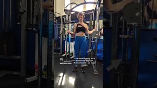 Rotators cuff warmup External rotation with cable exercisetips shortvideo rotatorcuff [upl. by Epps]