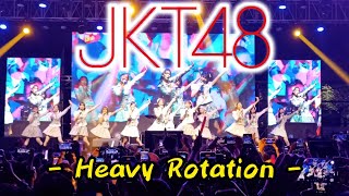 JKT48 – Heavy Rotation  FANCAM at Dempo Fair XLVI 2024 [upl. by Naillij]