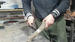 KNIFEMAKING BURY KNIVESBOHLER M390TEST [upl. by Yenal]