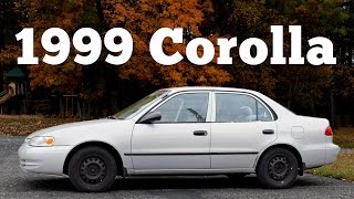 Regular Car Reviews 1999 Toyota Corolla CE [upl. by Aicekan978]