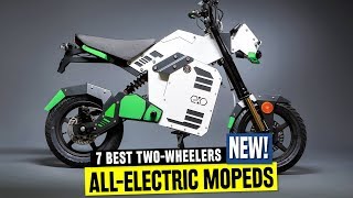 7 Electric Mopeds for City Commuting in 2019 Ranked from Affordably Priced to LongRange Models [upl. by Conyers]