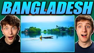 Americans React to Beautiful Bangladesh Land of Rivers [upl. by Hadlee]