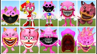 EVOLUTION OF ALL NEW AMY SMILING CRITTERS POPPY PLAYTIME CHAPTER 3 In Garrys Mod [upl. by Airreis885]