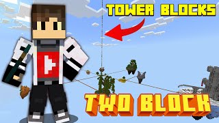 MINECRAFT TWO BLOCK CHALLENGE  04  IN TELUGU [upl. by Anida]