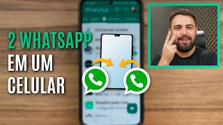 COMO TER DUAS CONTAS DO WHATSAPP NO MESMO CELULAR [upl. by Ahsele]