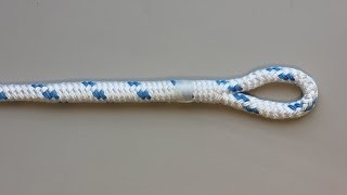 Eye splice in double braid polyester rope [upl. by Betthezul416]