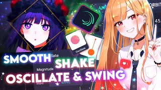 How To Make Basic Shake With Oscillate amp Swing Effect  Alight Motion [upl. by Airetnohs]