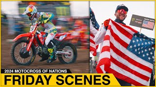 Friday Scenes  2024 Motocross of Nations [upl. by Idid723]