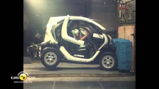 Renault Twizy  EURO NCAP Crash test  Twizy 80 [upl. by Kellia530]