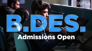 Enrol Now for BDes Admissions 2025 BDes Course Details Entrance Exam Scholarships  UPES [upl. by Tyne]