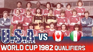 USA World Cup 1982 Qualification All Matches Highlights  Road to Spain [upl. by Yve]