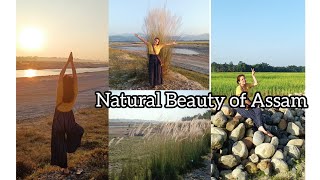 12th VlogWalk with me to a beautiful Borgang riverAssam Natural beautyBiswanath [upl. by Letsirhc]