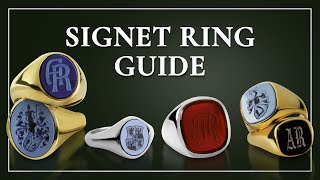 Mens Signet Rings What They Are amp How To Wear Them [upl. by Divadleahcim]