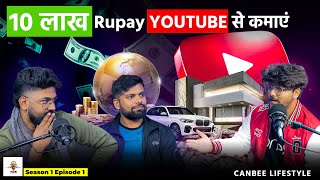 10 Lakh Per Month Income From Youtube And Facebook  Ft Prank Buzz  The Canbee Show SE01 Ep01 [upl. by Ozne]