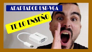 🦜 Adaptador USB a VGA 💘 Como tener DOS MONITORES en una PC VGA 🎨 Y si quieres muchos más 🦁 [upl. by Noguchi]