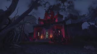 Haunted Castle  ESO Housing  Moonsugar Meadow  PS5NA  PlagueRaccoon [upl. by Benildis845]