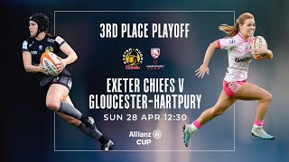 Exeter Chiefs Women VS GloucesterHartpury  Allianz Cup 3rd Place PlayOff [upl. by Archibaldo]