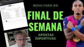 Resultado com Apostas Esportivas deste Final de Semana [upl. by Enirual25]