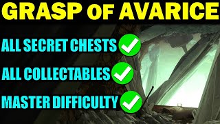 Destiny 2 ULTIMATE Grasp of Avarice Dungeon Guide  All Chests amp Collectables [upl. by Gault]