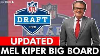 UPDATED Mel Kiper Big Board ESPN’s Top 25 NFL Draft Prospect Rankings For 2023 [upl. by Esinaej]