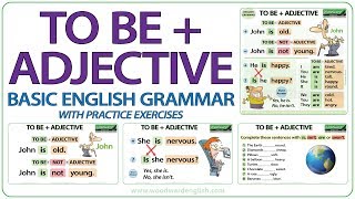 To Be  Adjective  Basic English Grammar Lesson [upl. by Gonzalez]