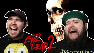 EVIL DEAD 2 1987 TWIN BROTHERS FIRST TIME WATCHING MOVIE REACTION [upl. by Pasho]