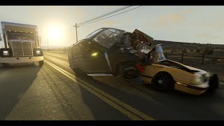 The Very Most Dangerous Car Crash Scenarios 2024 02⚠️ BeamNG [upl. by Wilmette]