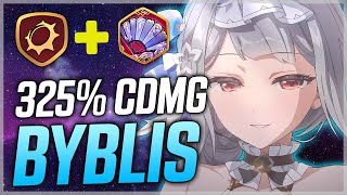 BYBLIS GUILDWAR DEBUT NUKER BUILD with 325 CDMG  Epic Seven [upl. by Acinorav951]