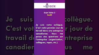 Expression orale  TCF  Exam réel  août 2023  combinaison 4 [upl. by Norvil15]