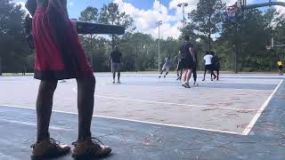 Woodville Tallahassee FL  PICKUP GAME First Game to 15 [upl. by Arbed147]