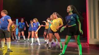 TREM DE BRASIL  TURMA TEEN 1  CIA MAIS DANĂ‡A macetando [upl. by Sherborne]