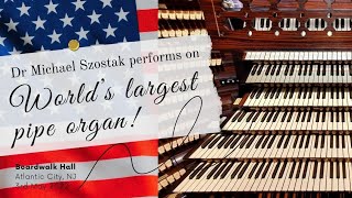 Bachs Passacaglia in C Minor BWV 582 on the worlds largest organ  Dr Michał Szostak organ [upl. by Ilellan21]