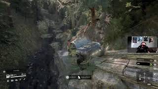 SnowRunner Trail Ride In Spring Valley Mod Map Using A Ram TRXLIVE [upl. by Nehte]