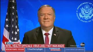 Mike Pompeo Says quotEnormous Evidencequot COVID19 originated in Wuhan lab [upl. by Salvador]