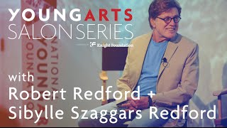 YoungArts Salon with Robert Redford  Sibylle Szaggars Redford [upl. by Devad]