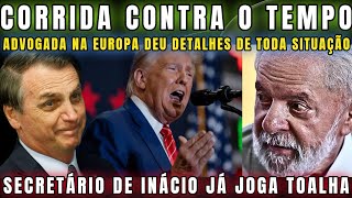 URGENTE ADVOGADA NA EUROPA REVELA QUE TUDO CONTRA BOLSNARO TEM QUE SER FEITO ANTES DA POSSE DE TRUMP [upl. by Arolf]