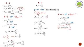 AYUDANTIA  51 GASES IDEALES PROCESO POLITROPICO [upl. by Nylrahc254]