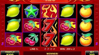 Wild 7 video slot  Online Review casino game by Amatic [upl. by Carhart]