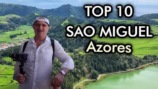 Azores Sao Miguel Top 10  Driving around the island [upl. by Edouard]