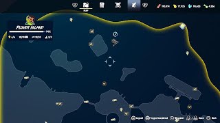 Maneater Truth Quest Plover island Map With all Collectible locations [upl. by Aridan]