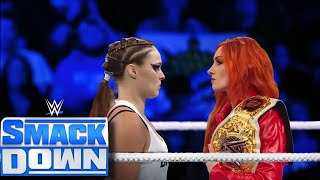 WWE  Ronda Rousey Vs Becky Lynch  Full Match  WWE August 18 2024 [upl. by Pacificia81]